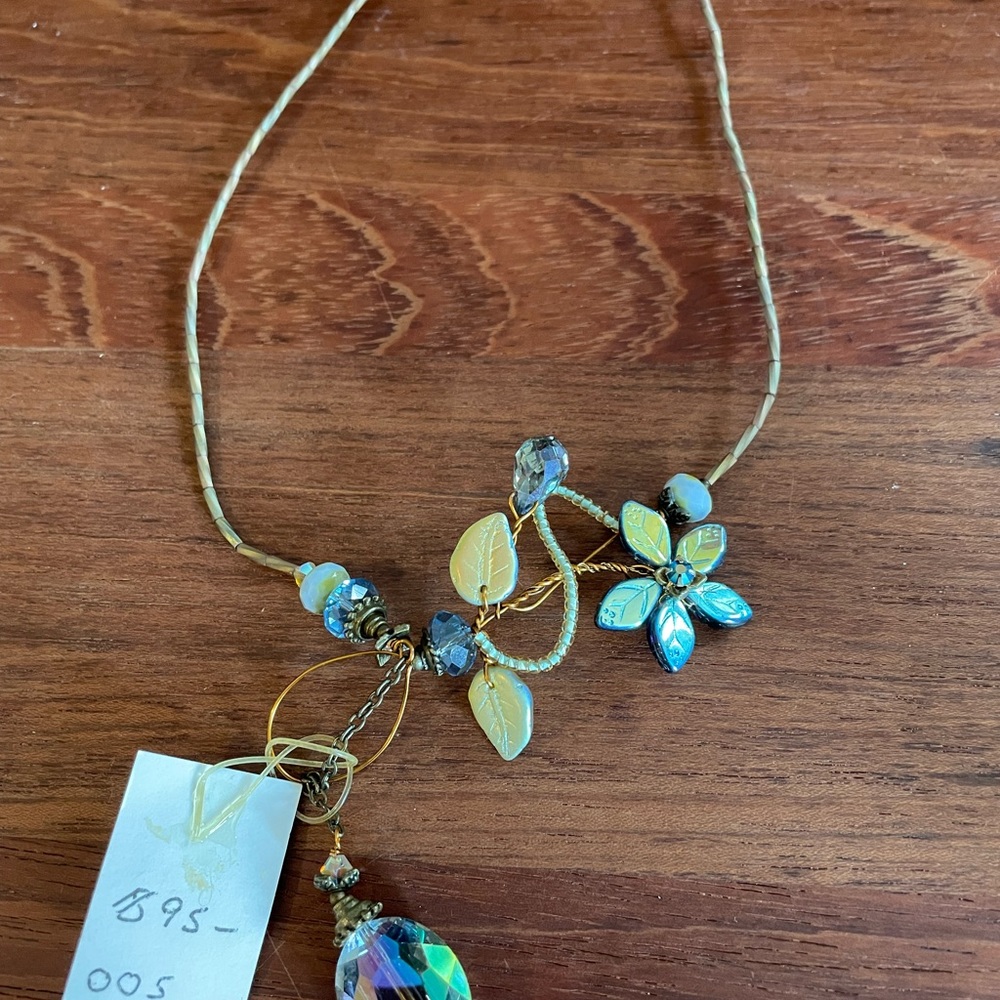 Handcrafted necklace- beautiful artistry.